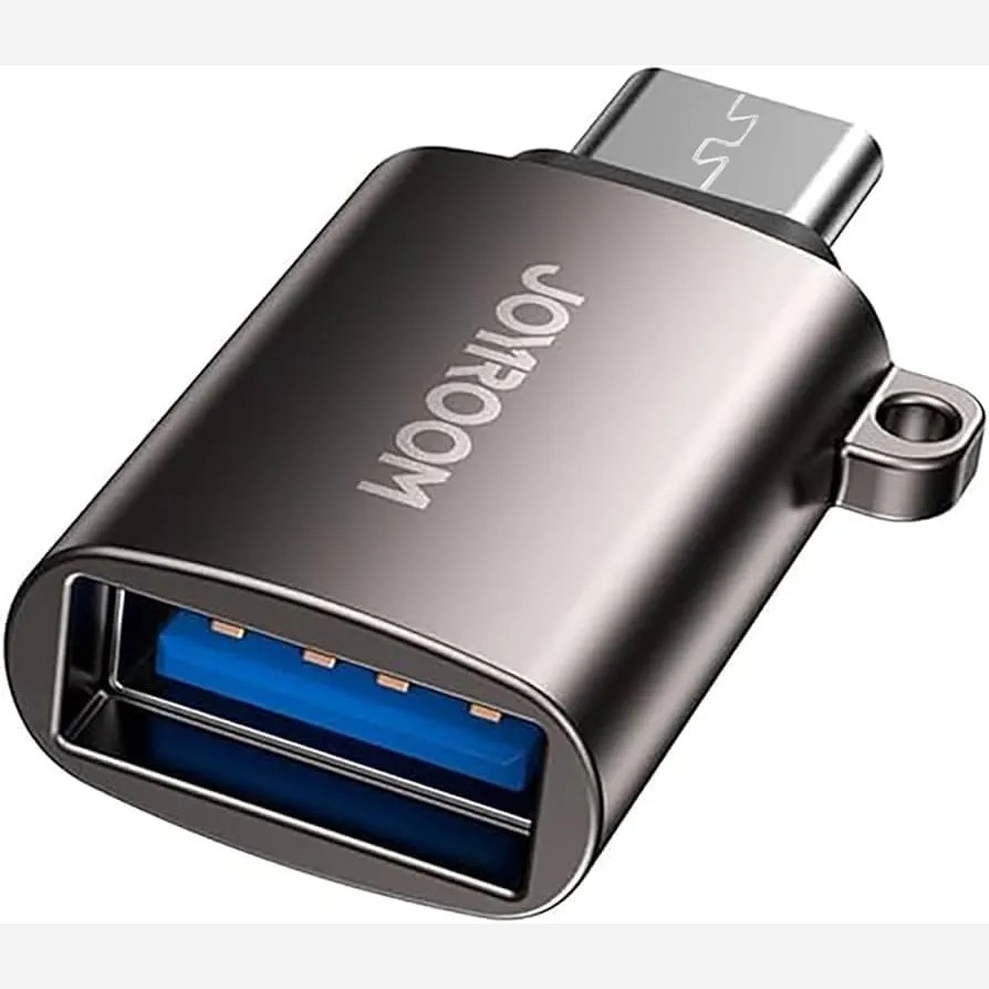 تبدیل او تی جی OTG میکرو به USB جویروم Joyroom S-H153،مناسب جهت اتصال کیبورد،موس،دسته بازی،فلش مموری و... (تبدیل otg)