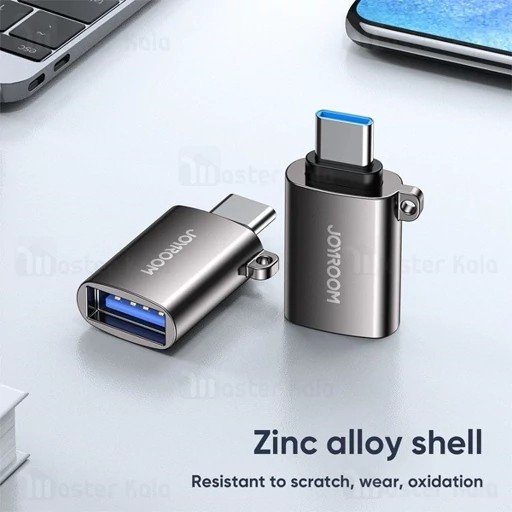 تبدیل او تی جی OTG تایپ سی به USB جویروم Joyroom S-H151،مناسب جهت اتصال کیبورد،موس،دسته بازی،فلش مموری و... (تبدیل otg)