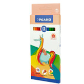 مداد رنگی 12 رنگ پیکاسو Picasso P.C.18J2719 دارای رنگهای زنده و شفاف،پر رنگ و نرم،مقاوم در برابر شکستگی (تخفیف ویژه)