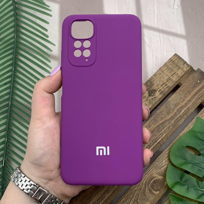 قاب سیلیکونی اورجینال پاک کنی محافظ لنز دار مناسب برای گوشی موبایل Xiaomi Redmi Note 11 4g-Note 11s