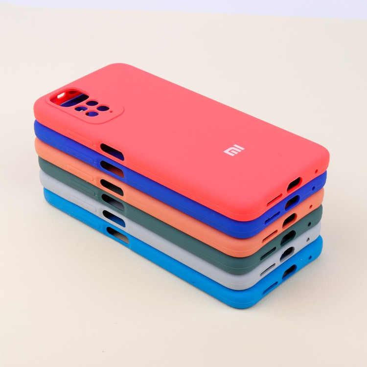 قاب سیلیکونی اورجینال پاک کنی محافظ لنز دار مناسب برای گوشی موبایل Xiaomi Redmi Note 11 4g-Note 11s