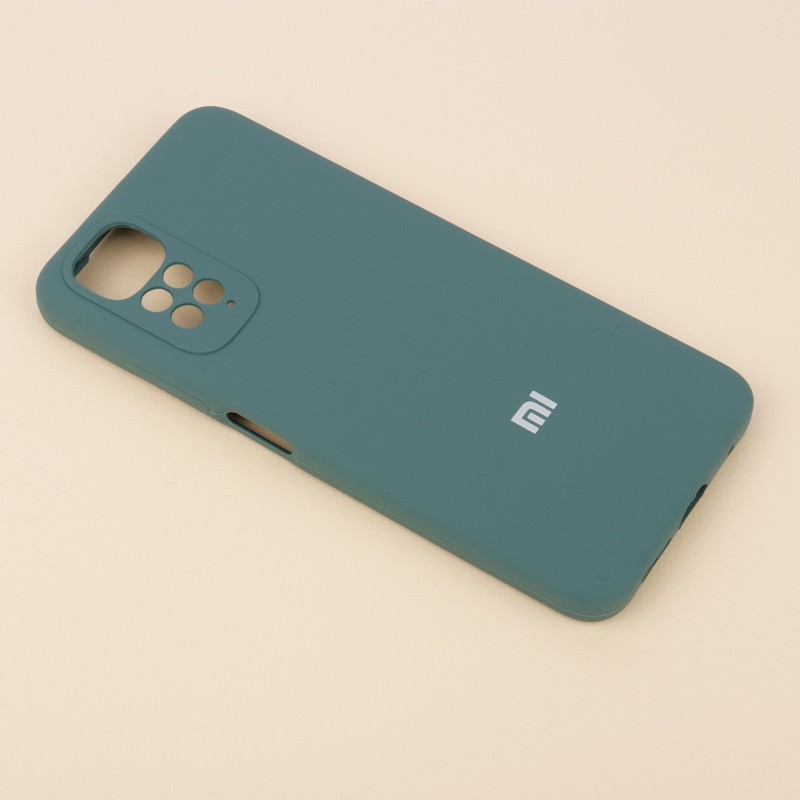 قاب سیلیکونی اورجینال پاک کنی محافظ لنز دار مناسب برای گوشی موبایل Xiaomi Redmi Note 11 4g-Note 11s
