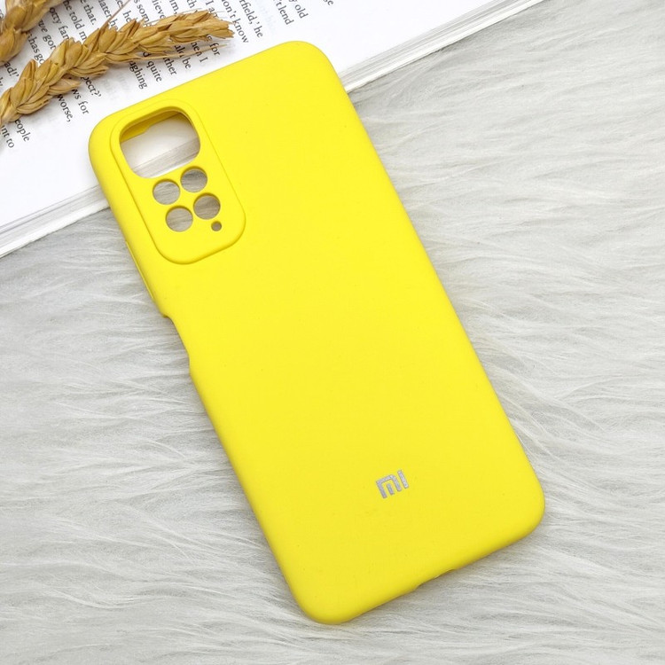 قاب سیلیکونی اورجینال پاک کنی محافظ لنز دار مناسب برای گوشی موبایل Xiaomi Redmi Note 11 4g-Note 11s