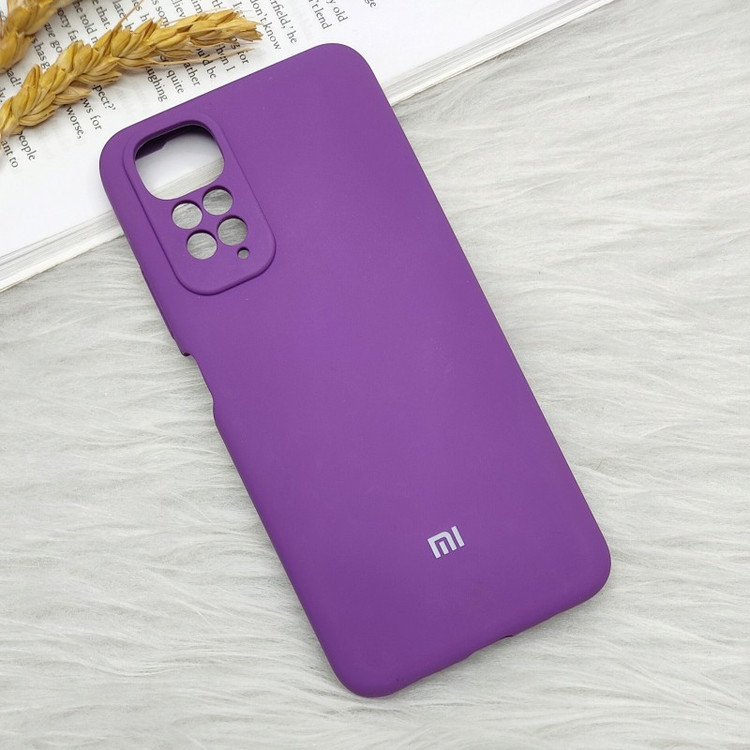 قاب سیلیکونی اورجینال پاک کنی محافظ لنز دار مناسب برای گوشی موبایل Xiaomi Redmi Note 11 4g-Note 11s