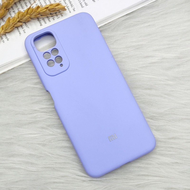 قاب سیلیکونی اورجینال پاک کنی محافظ لنز دار مناسب برای گوشی موبایل Xiaomi Redmi Note 11 4g-Note 11s