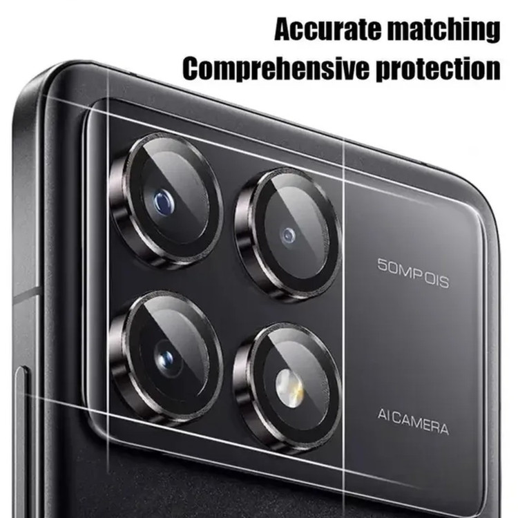 محافظ لنز دوربین مدل رینگی مناسب برای گوشی Xiaomi Poco X6 Pro 5G