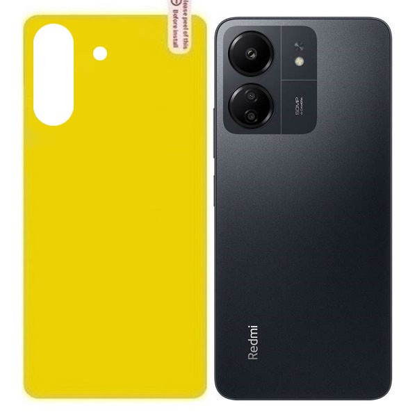 برچسب محافظ پشت گوشی مناسب برای گوشی موبایل Xiaomi Redmi 13C 4G/Poco C65