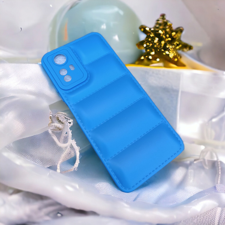 قاب ژله ای پافری محافظ لنز دار مناسب برای گوشی موبایل Xiaomi Redmi Note 12s
