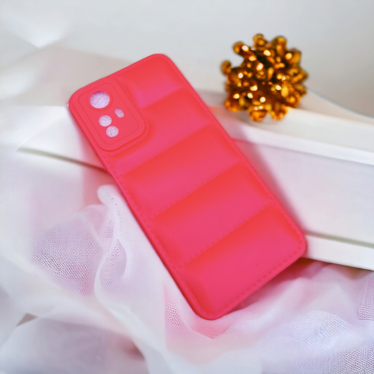قاب ژله ای پافری محافظ لنز دار مناسب برای گوشی موبایل Xiaomi Redmi Note 12s