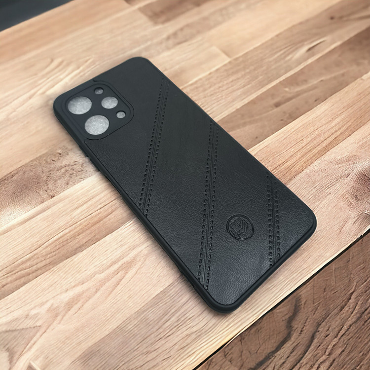 قاب چرمی انعطاف پذیر محافظ لنزدار مناسب برای گوشی Xiaomi Redmi 12