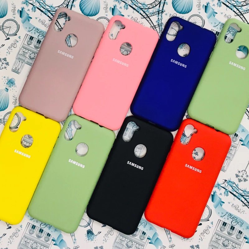قاب سیلیکونی اورجینال پاک کنی مناسب برای گوشی موبایل Samsung Galaxy A11