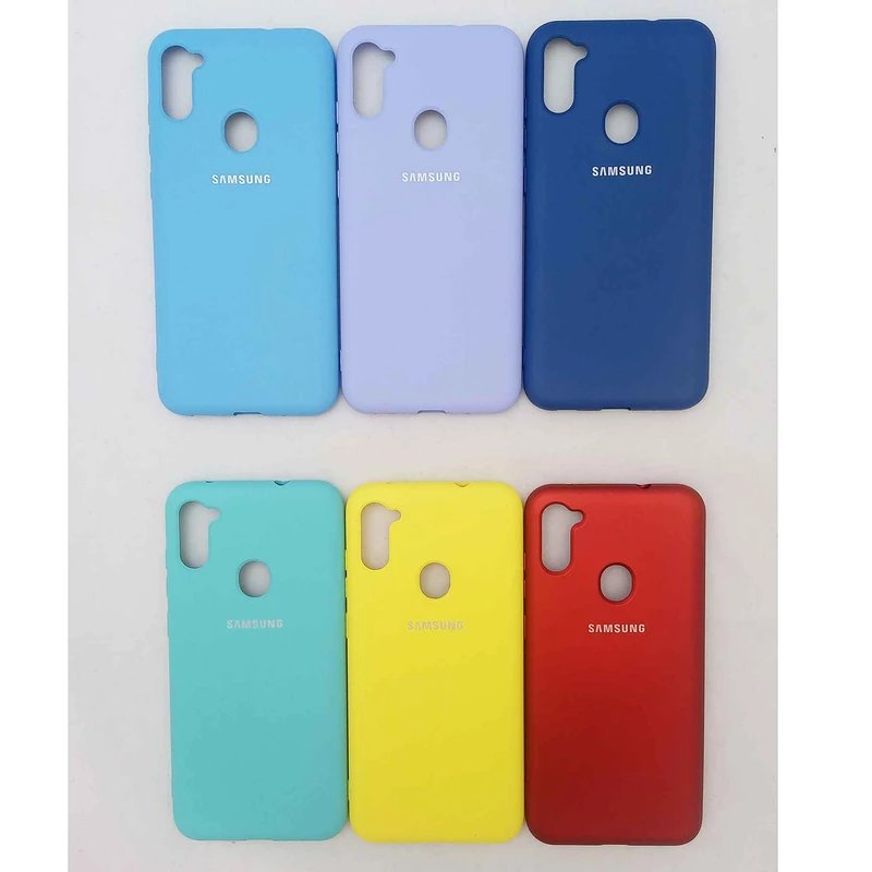 قاب سیلیکونی اورجینال پاک کنی مناسب برای گوشی موبایل Samsung Galaxy A11