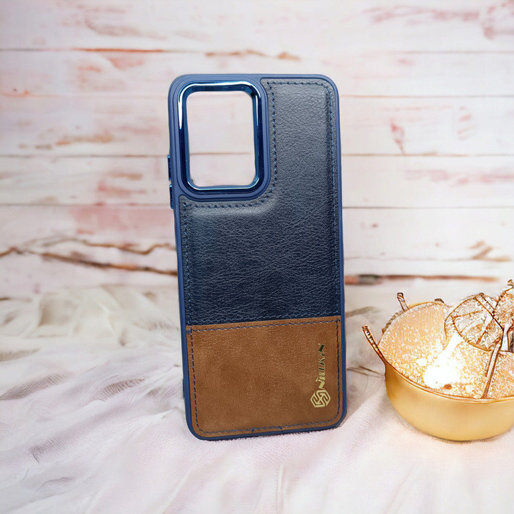 کاور چرمی دکمه فلزی مدل NILKIN مناسب برای گوشی موبایل Xiaomi Poco X4 GT