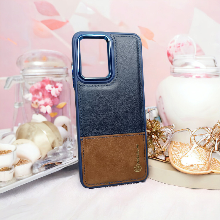کاور چرمی دکمه فلزی مدل NILKIN مناسب برای گوشی موبایل Xiaomi Poco X4 GT