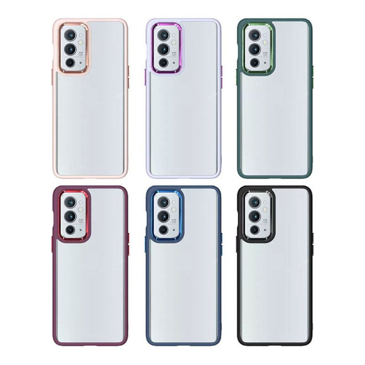 کاور شفاف دکمه فلزی مدل New Skin مناسب برای گوشی موبایل Samsung Galaxy A52 4g-A52s
