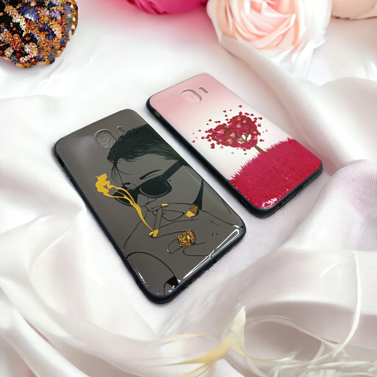 قاب فانتزی و برجسته دخترانه مناسب برای گوشی موبایل Samsung Galaxy j4 2018