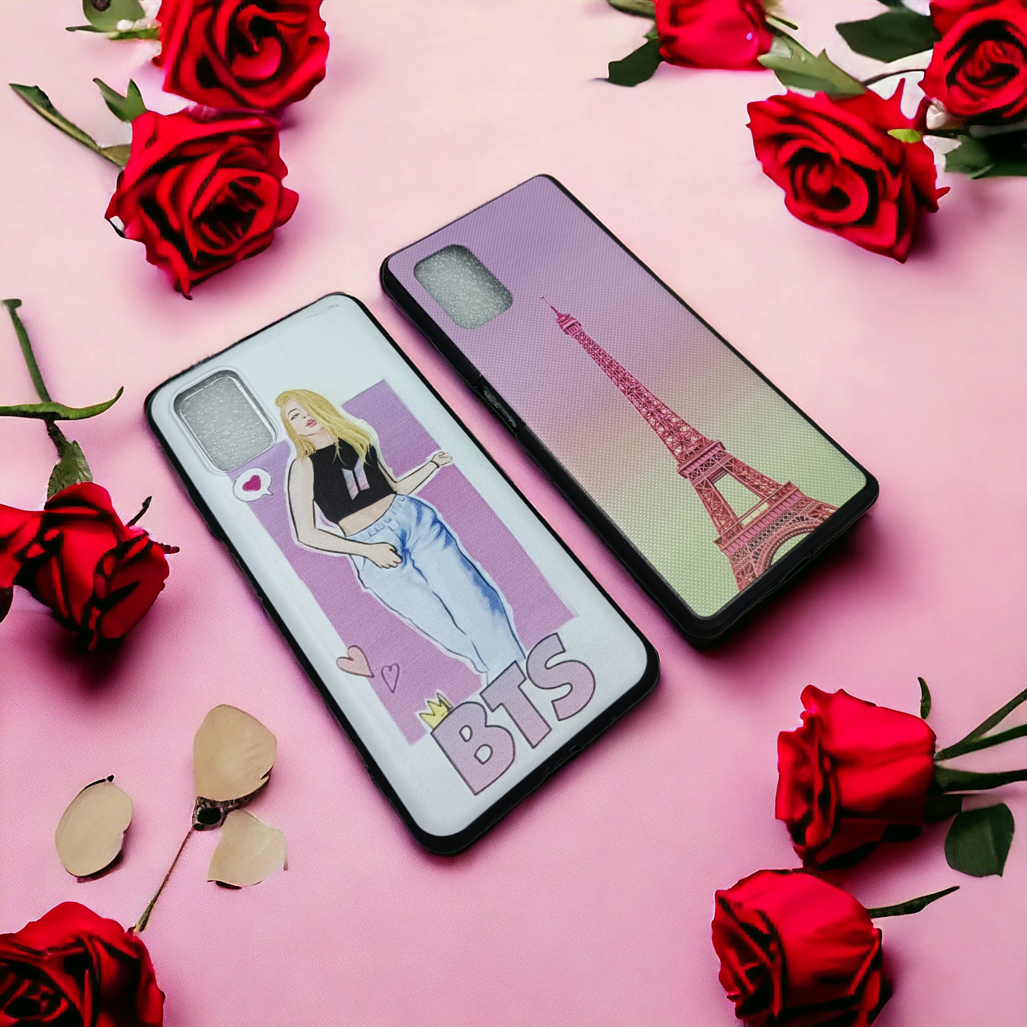 کاور طرحدار ژله ای دخترانه مناسب برای گوشی موبایل Xiaomi poco m3-redmi 9T