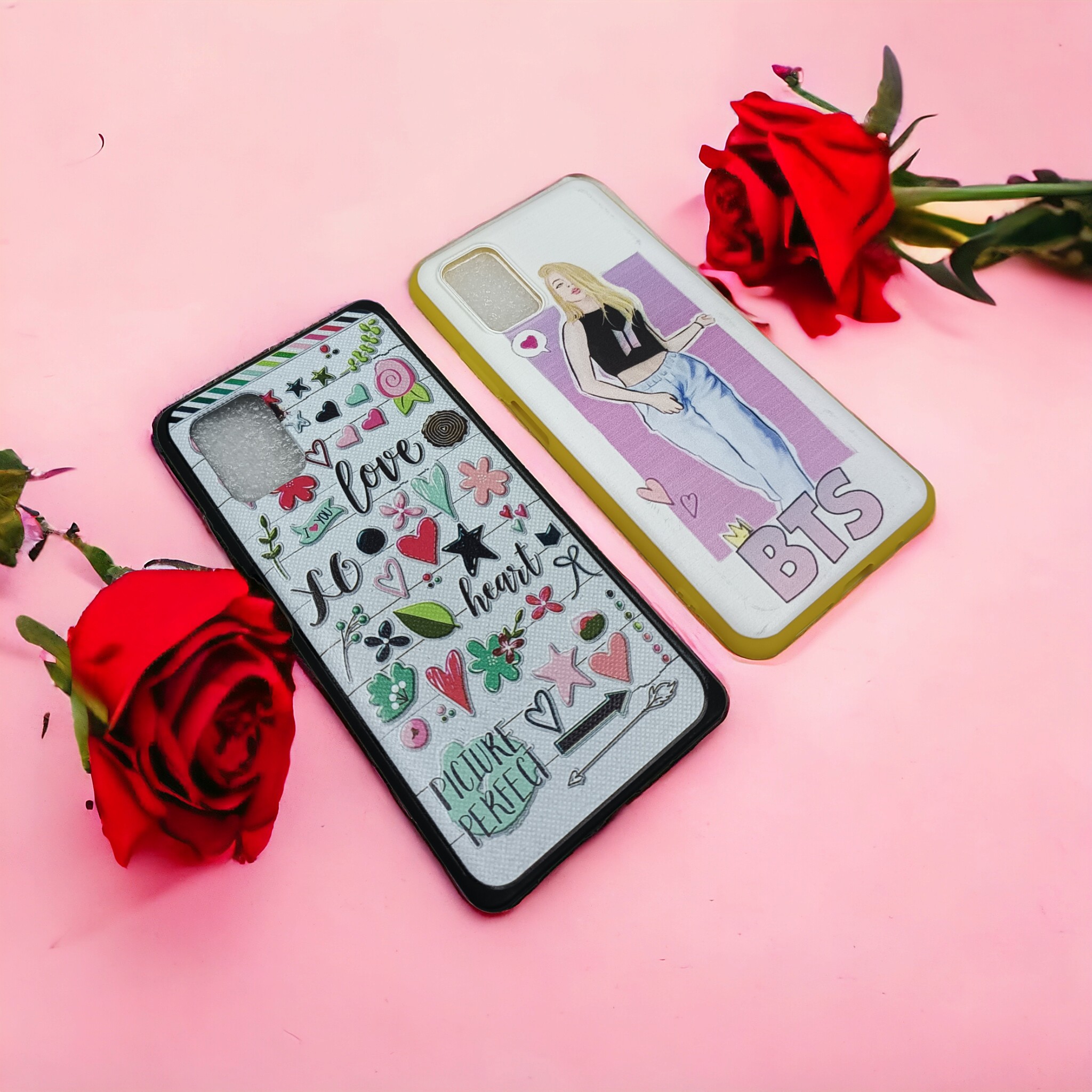 کاور طرحدار ژله ای دخترانه مناسب برای گوشی موبایل Xiaomi poco m3-redmi 9T