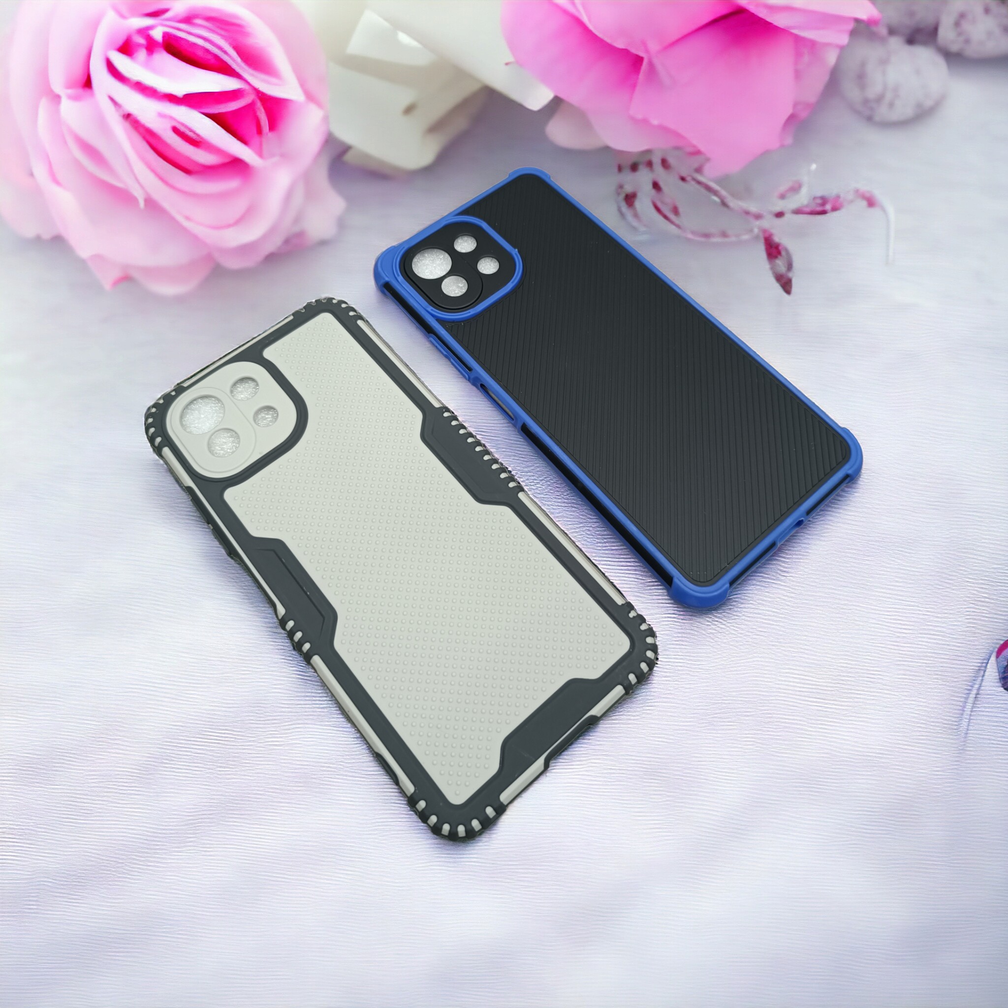قاب فانتزی محافظ لنز دار دور رنگی مناسب برای گوشی Xiaomi Mi 11 LITE