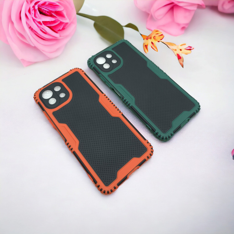 قاب فانتزی محافظ لنز دار دور رنگی مناسب برای گوشی Xiaomi Mi 11 LITE