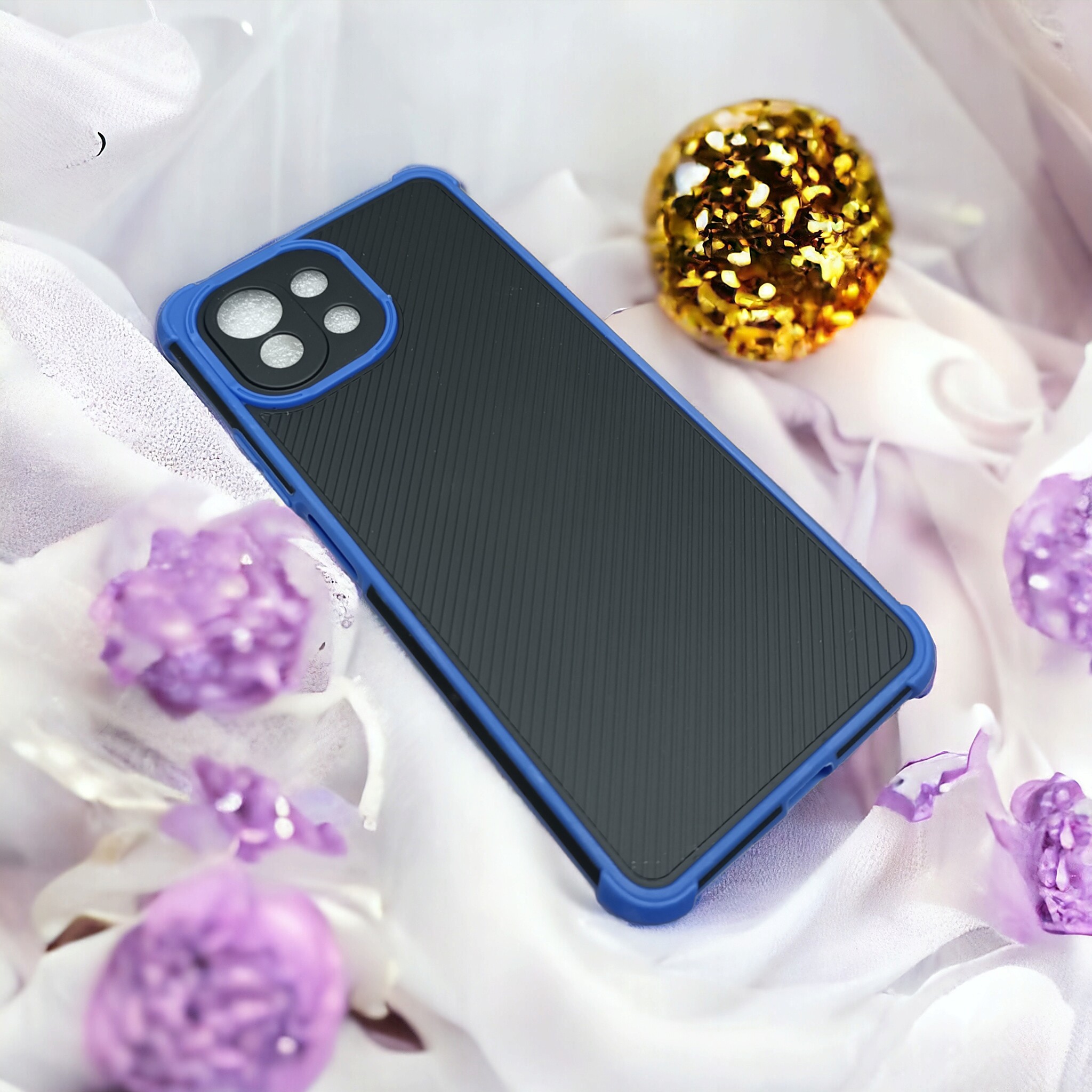 قاب فانتزی محافظ لنز دار دور رنگی مناسب برای گوشی Xiaomi Mi 11 LITE