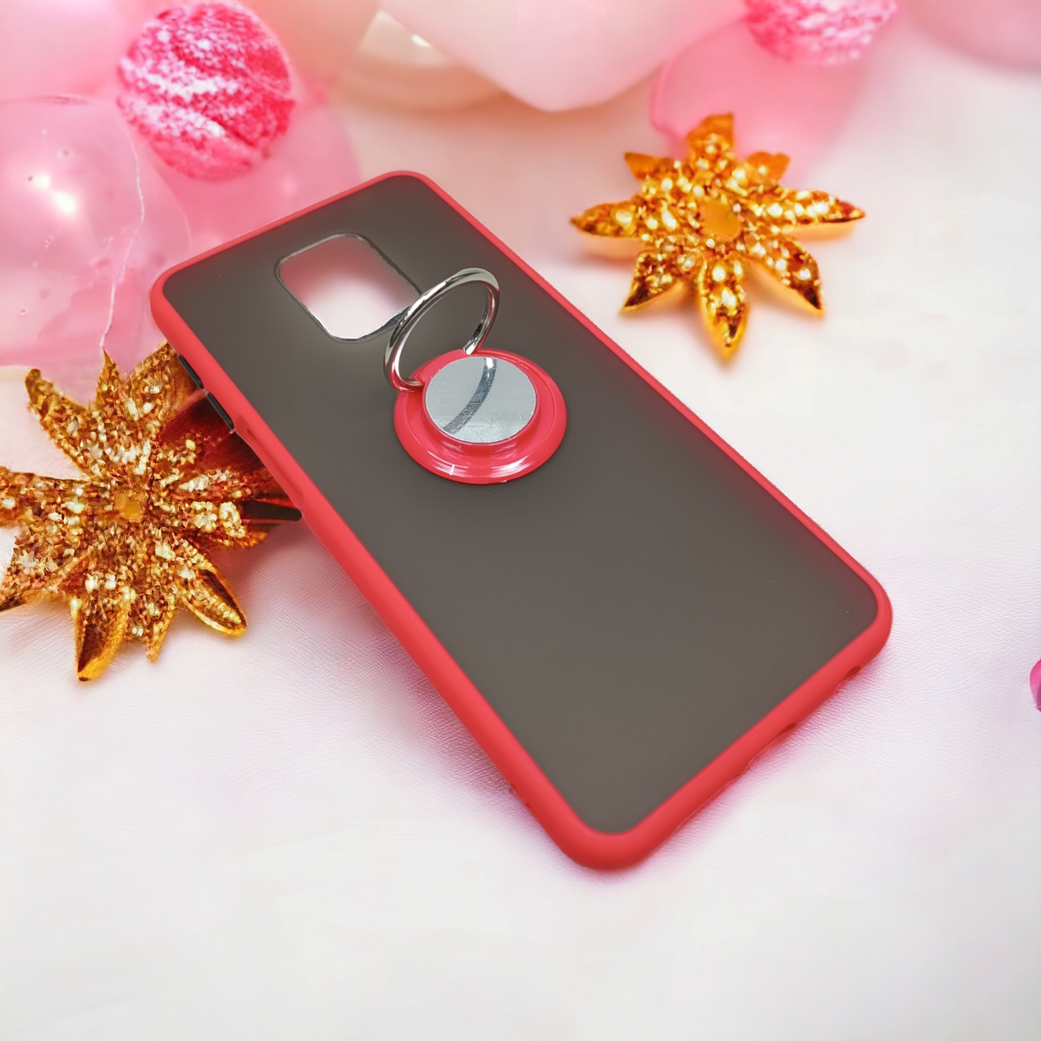 کاور پشت مات پاپ سوکت دار مناسب برای گوشی موبایل Xiaomi Redmi Note 9s-9 pro-9 pro max
