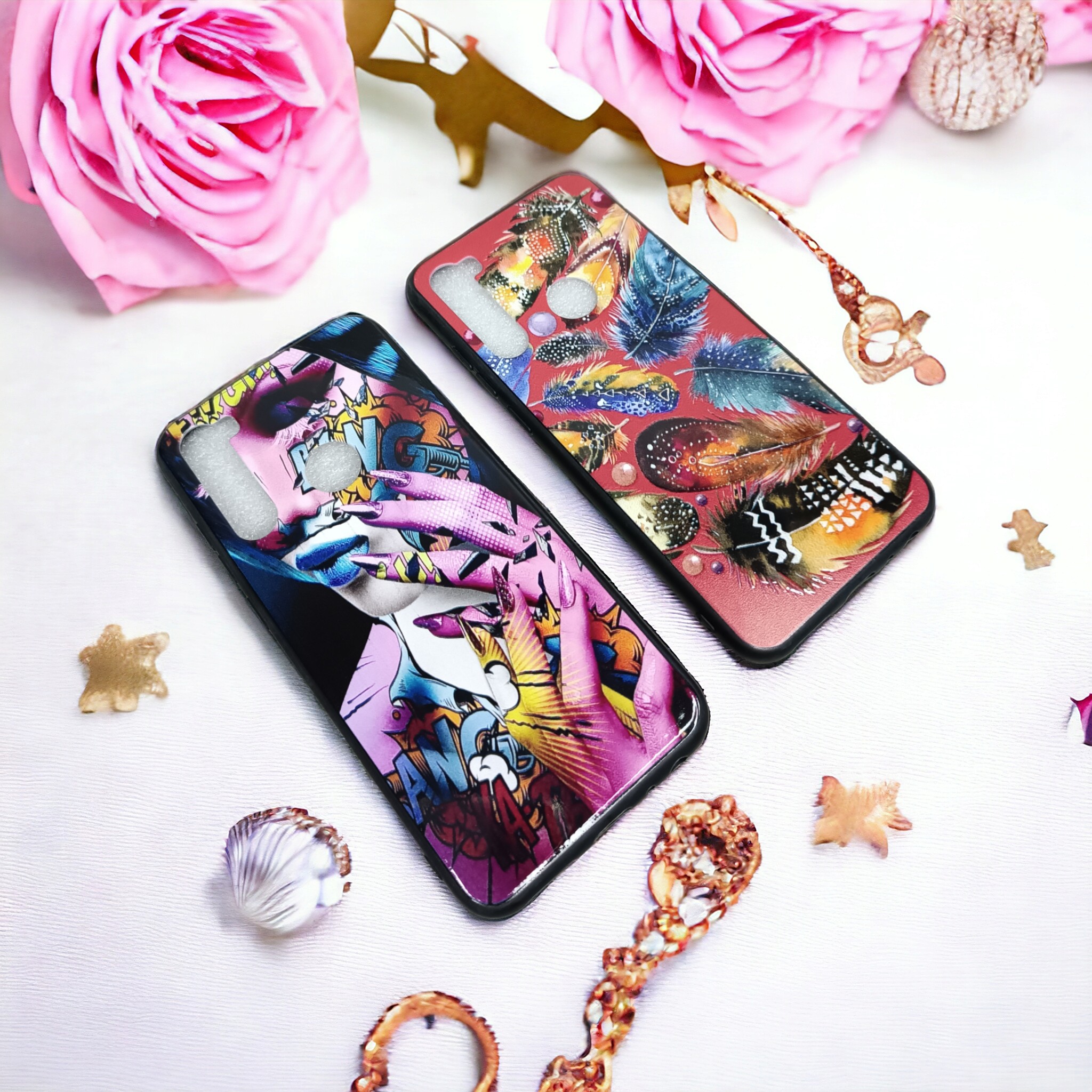 قاب فانتزی و برجسته دخترانه مناسب برای گوشی موبایل Xiaomi Redmi Note 8-8T