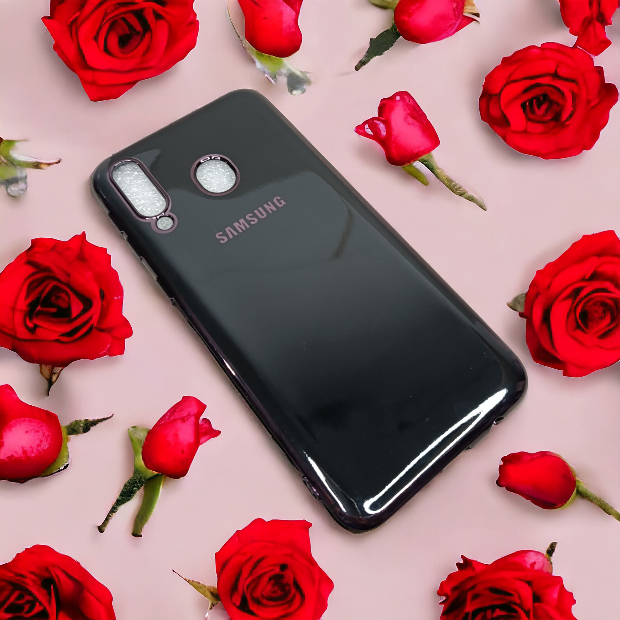 کاور براق انعطاف پذیر مدل My case مناسب برای گوشی موبایل Samsung Galaxy M30