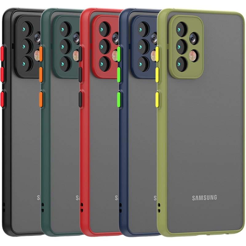 کاور گلدن گارد مدل هیبریدی پشت مات کد RS-22 مناسب برای گوشی موبایل Samsung Galaxy A72 4g