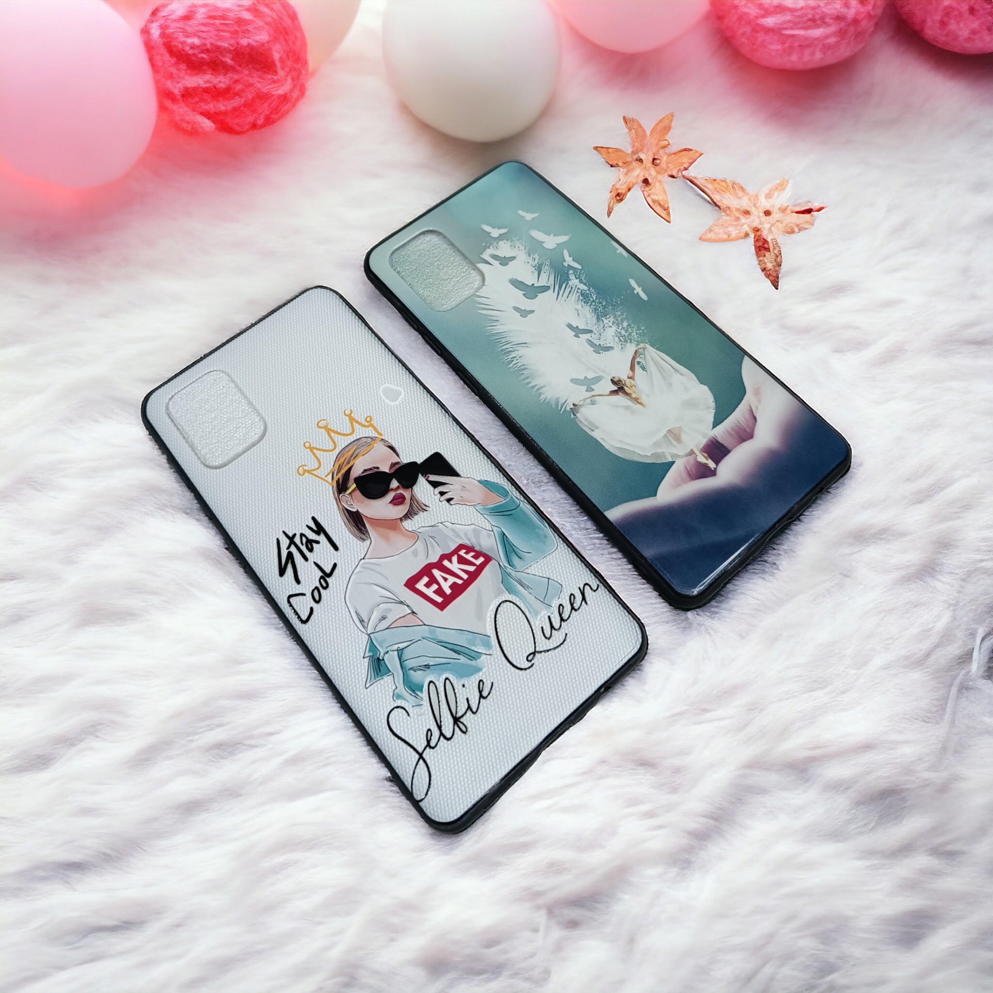 قاب فانتزی و برجسته دخترانه مناسب برای گوشی موبایل Samsung Galaxy A71
