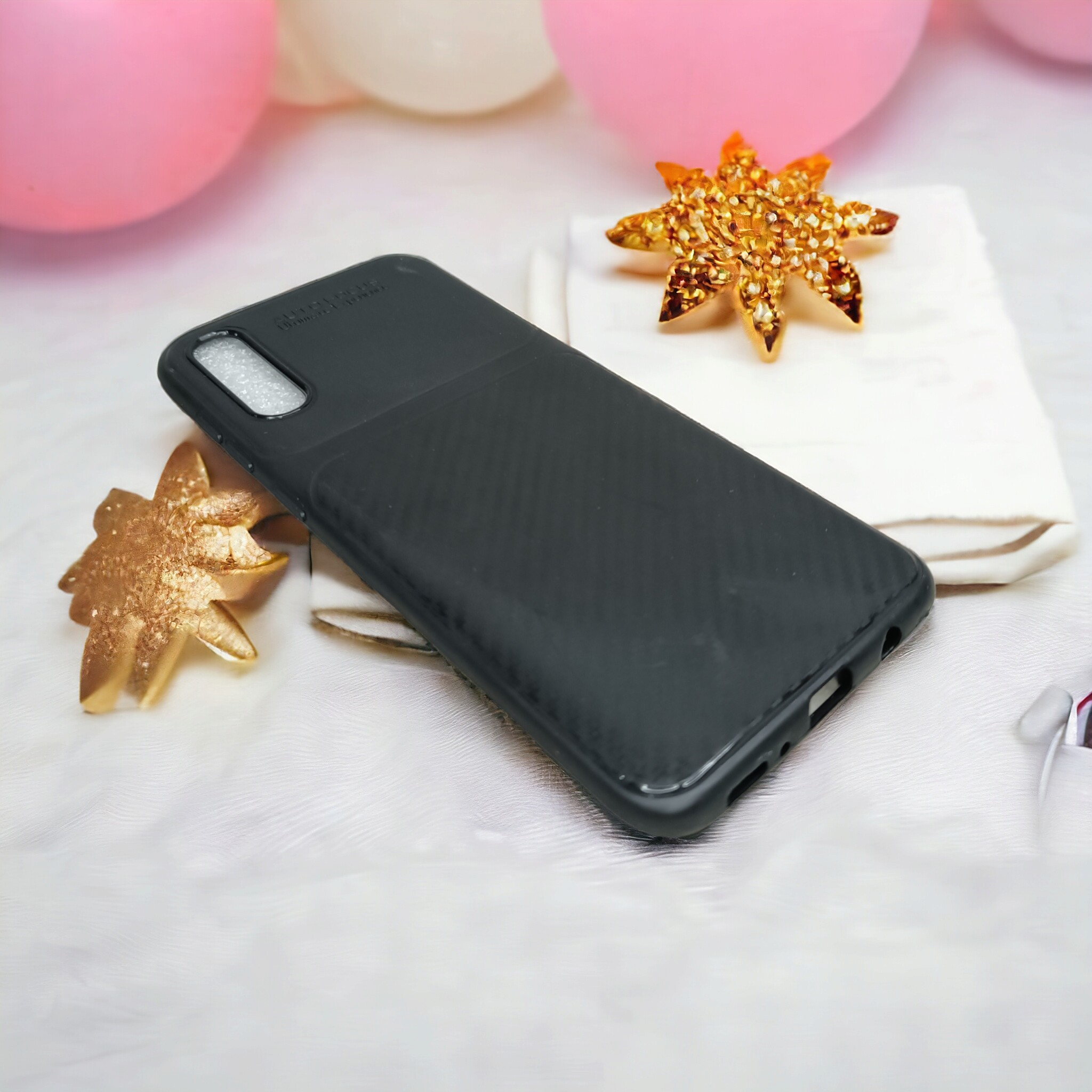 کاور اتوفوکوس مشکی ژله ای مناسب برای گوشی موبایل Samsung Galaxy A70