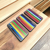 کاور رنگین کمانی ژله ای محافظ لنز دار مناسب برای گوشی موبایل Samsung Galaxy A13 5G