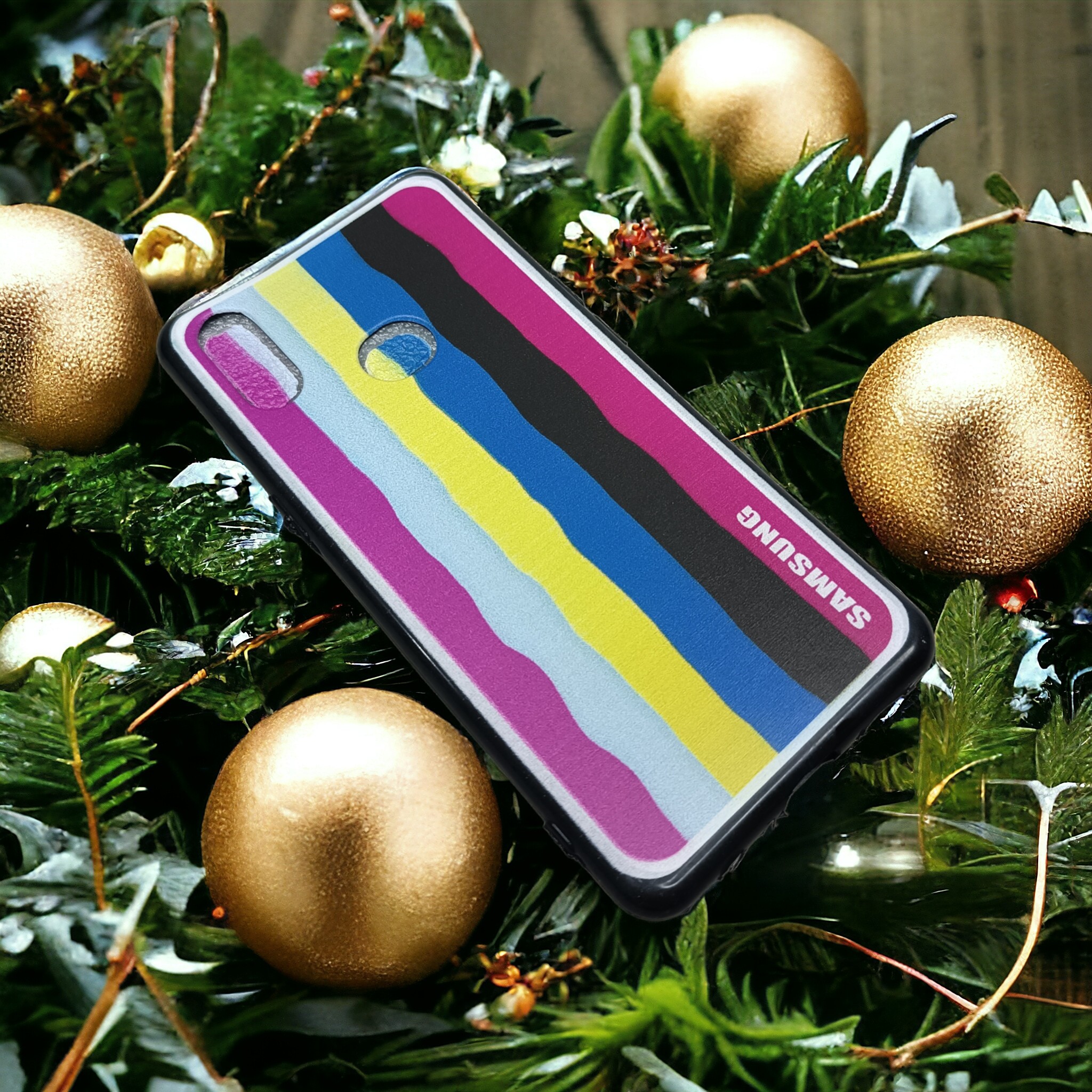 کاور رنگین کمانی ژله ای مناسب برای گوشی موبایل Samsung Galaxy A10s