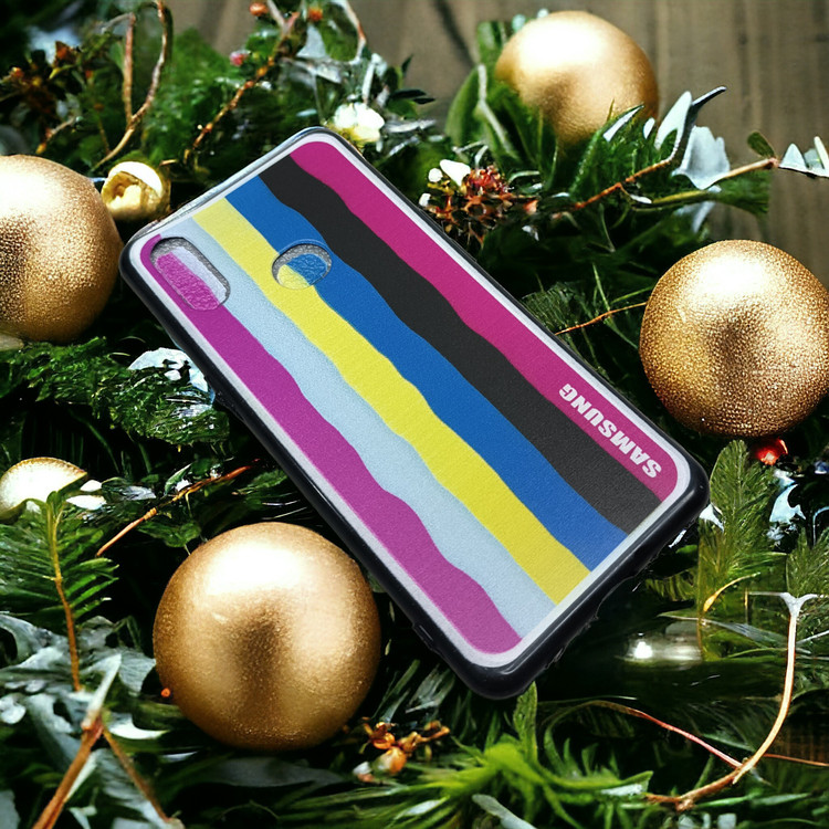 کاور رنگین کمانی ژله ای مناسب برای گوشی موبایل Samsung Galaxy A10s