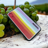 کاور رنگین کمانی ژله ای محافظ لنز دار مناسب برای گوشی موبایل Samsung Galaxy A03 Core