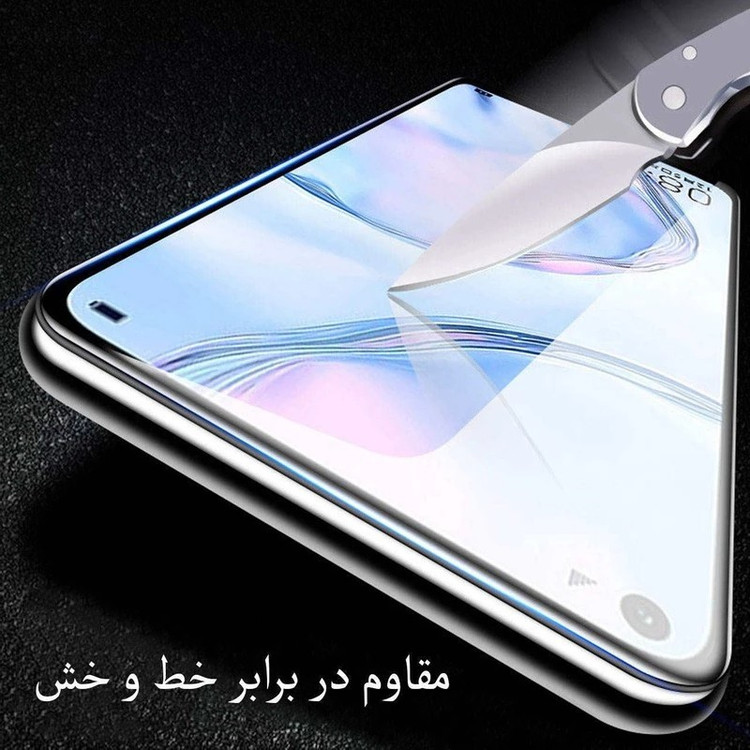 محافظ صفحه نمایش سرامیکی شفاف،مقاوم در برابر ضربه و خط وخش،مناسب برای گوشی موبایل Samsung Galaxy A01/M01