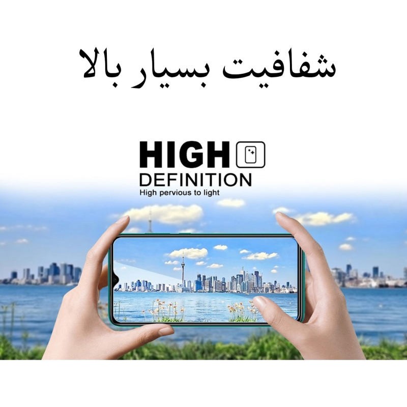 محافظ صفحه نمایش سرامیکی شفاف مناسب برای گوشی موبایل HW Y6 2019/Y6 Prime 2019/Y6S/Honor 8A/Y6 Pro 2019