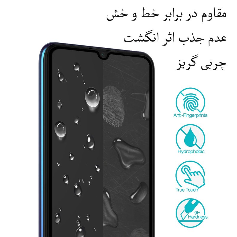 محافظ صفحه نمایش سرامیکی شفاف مناسب برای گوشی موبایل HW Y6 2019/Y6 Prime 2019/Y6S/Honor 8A/Y6 Pro 2019