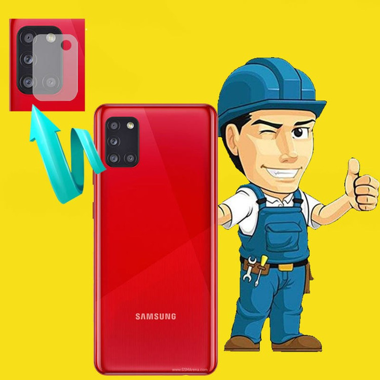 محافظ لنز دوربین از نوع سرامیکی مناسب برای گوشی موبایل Samsung Galaxy A21s-A31-A51
