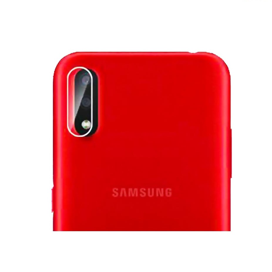 محافظ لنز دوربین از نوع شیشه ای مناسب برای گوشی موبایل Samsung Galaxy A01