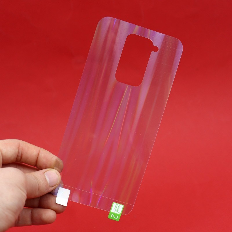 برچسب محافظ پشت گوشی تمام لیزری مناسب برای گوشی موبایل Xiaomi Redmi Note 9
