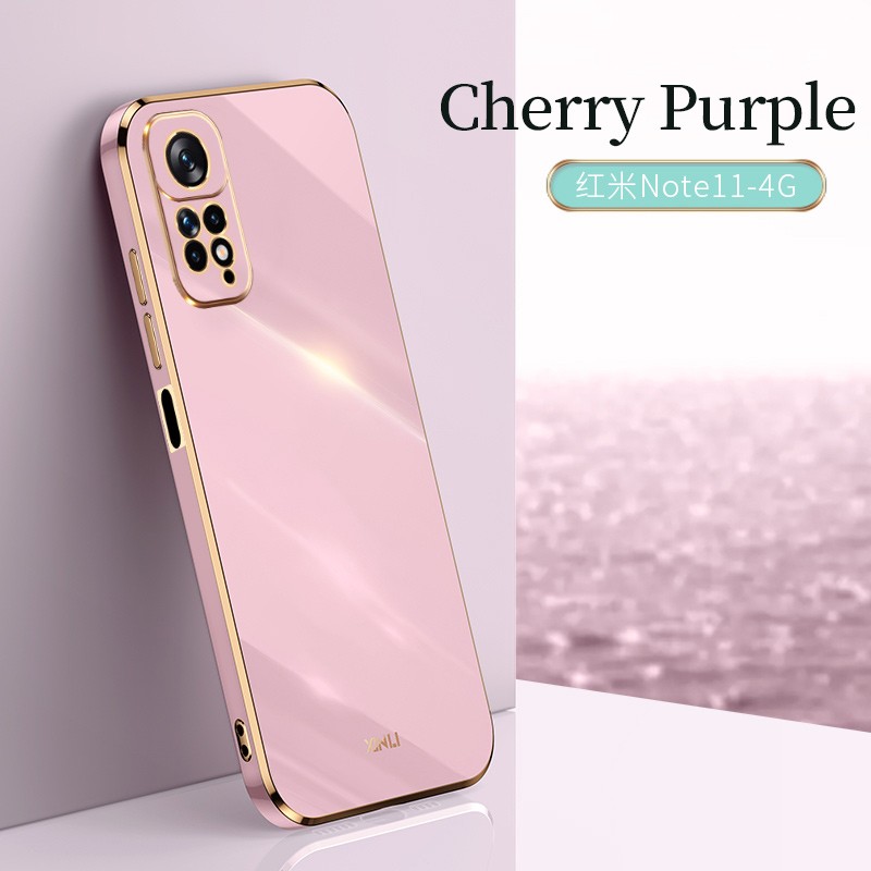 قاب گوشی ژله ای مای کیس گلد لاین دور طلایی براق محافظ لنز دار برای گوشی Xiaomi Redmi Note 11 Pro 4g-5g 2022-12 Pro 4g