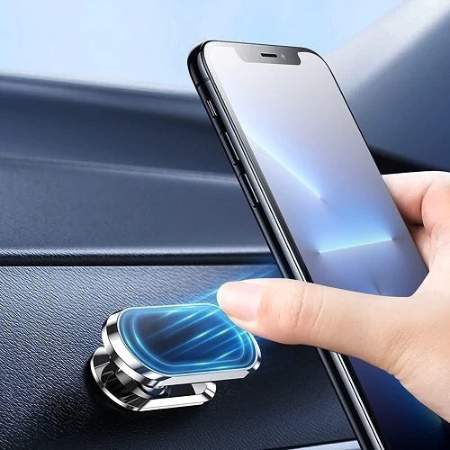 هولدر و پایه نگهدارنده مگنتی موبایل مدل F16 قابلیت چرخش 360 درجه،دارای 8 مگنت بسیار قوی،دارای پد فلزی گرد و مستطیلی