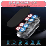 هولدر و پایه نگهدارنده مگنتی موبایل مدل F16 قابلیت چرخش 360 درجه،دارای 8 مگنت بسیار قوی،دارای پد فلزی گرد و مستطیلی