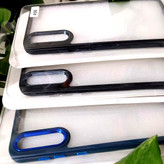 کاور شفاف دکمه فلزی مدل New Skin مناسب برای گوشی موبایل Samsung Galaxy A50-A50s-A30s