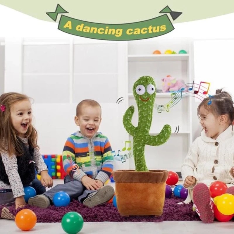 اسباب بازی مدل کاکتوس موزیکال،رقصنده،سخنگو،ضبط صدا،دارای ترانه های ایرانی و خارجی (تخفیف ویژه)