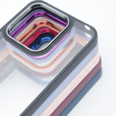 کاور شفاف دکمه فلزی مدل New Skin مناسب برای گوشی موبایل شیائومی Poco X5 Pro 5g