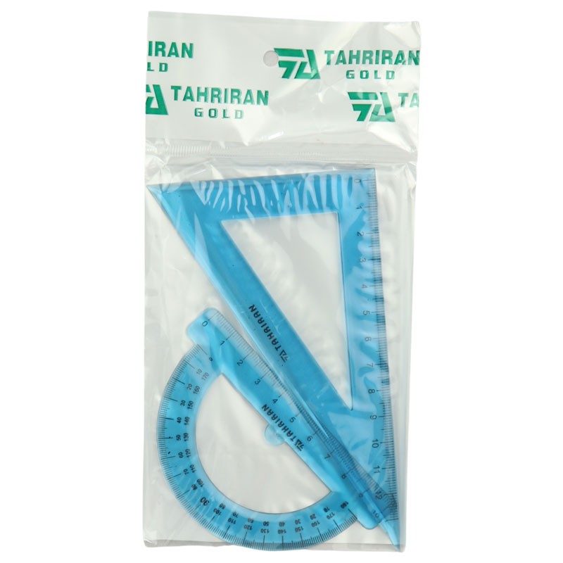 ست نقاله و گونیا ژله ای شفاف تحریران Tahriran BG14