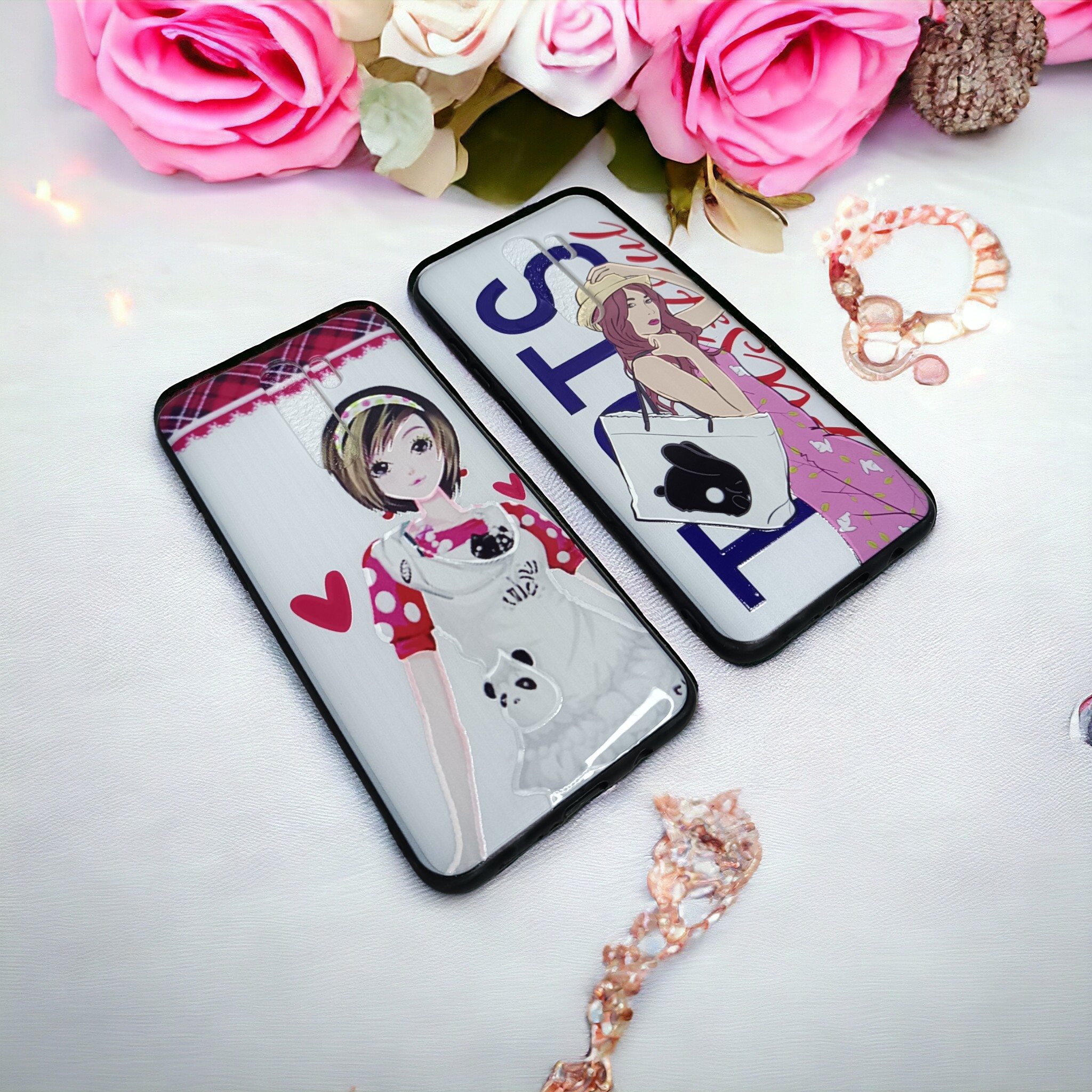 کاور طرحدار دخترونه مناسب برای گوشی موبایل شیائومی Redmi Note 8 Pro