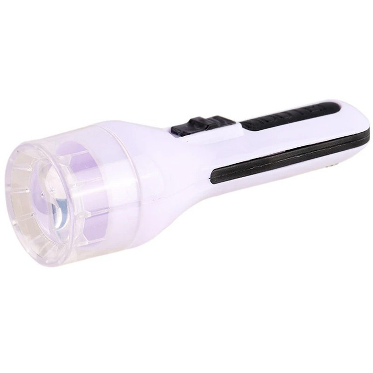 چراغ قوه بند دار پلاستیکی مدل CX-T50،دارای لامپ LED پر نور،قابل استفاده در باغ،خودرو،کوهنوردی و... (بسته 1 عددی)